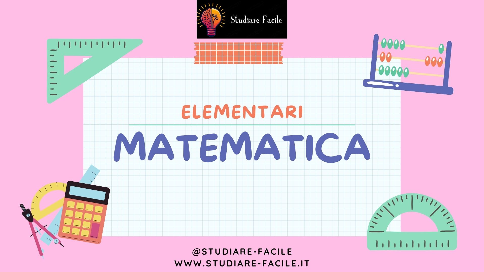 ELEMENTARI – LEZIONI DI MATEMATICA