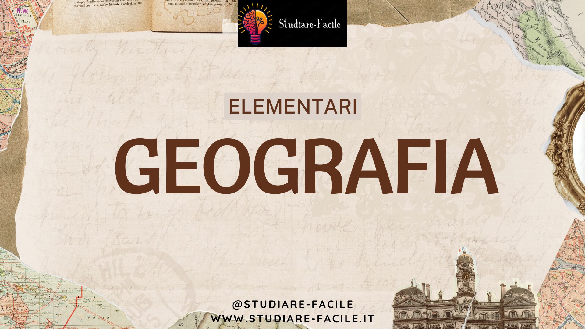 ELEMENTARI – LEZIONI DI GEOGRAFIA