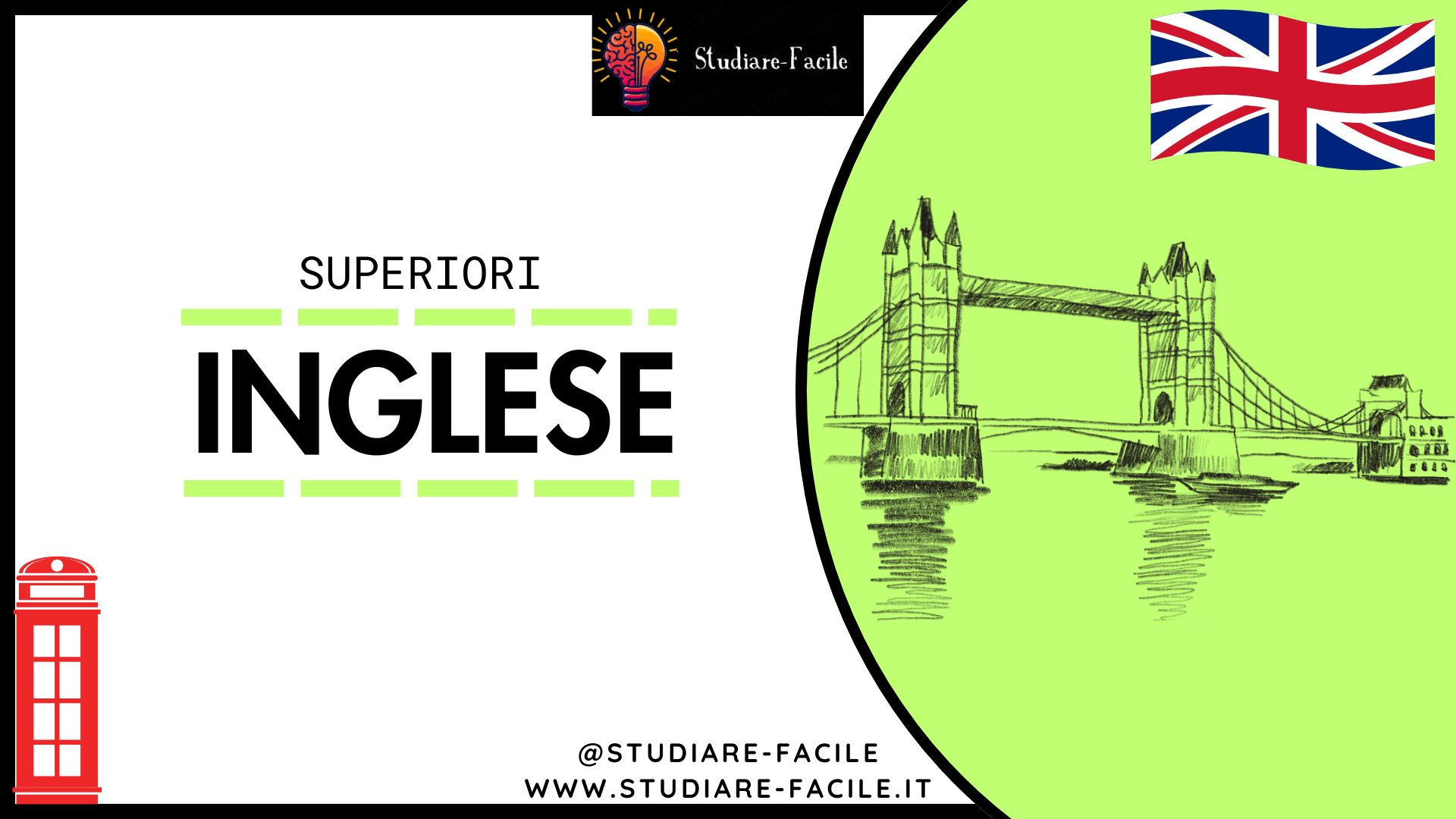SUPERIORI – LEZIONI DI INGLESE